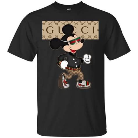 t shirt gucci con topolino|Gucci jersey t shirt.